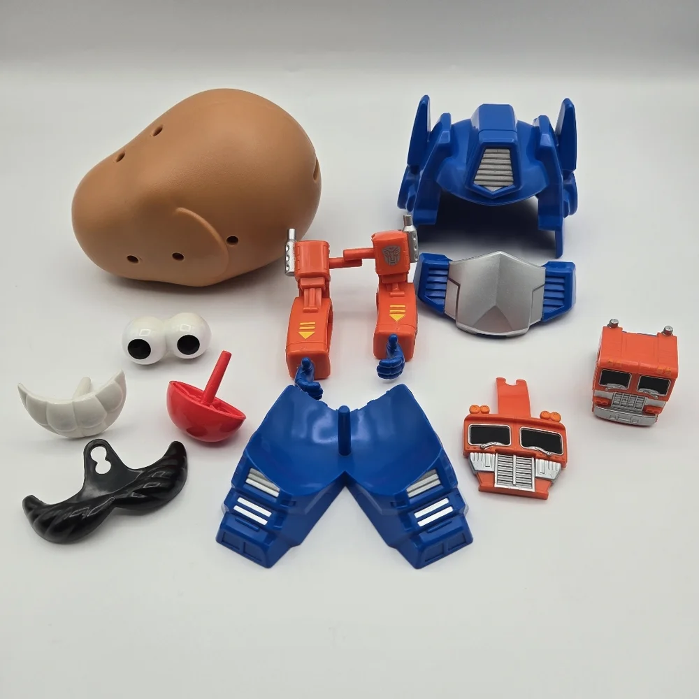 Vintage 2006 Playskool Mr Potato Head Transformers Optimus Optimash Prime Toy